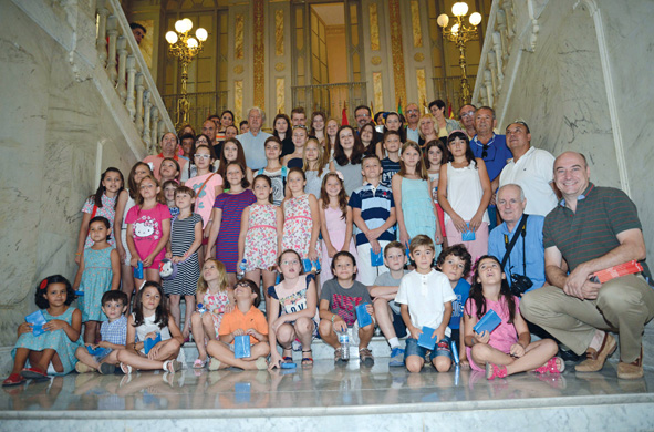 Generosa acogida de niños ucranianos en Ciudad Real