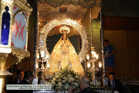 La Procesión de la Octava y la Traca Final despidieron las Fiestas en honor a la Virgen de la Estrella de Miguelturra