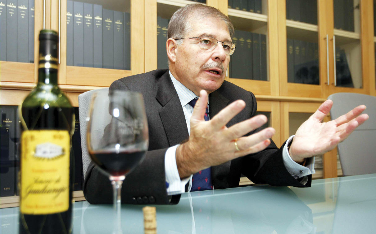 Alfonso Monsalve. Presidente de la Asociación Provincial de Empresarios de Industrias Vitivinícolas