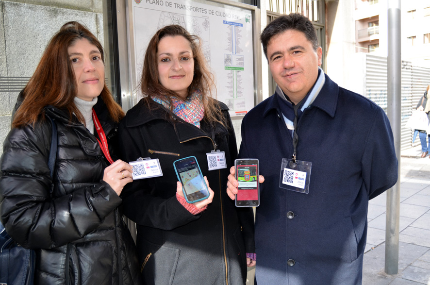 Una alumna de la UCLM crea una aplicación móvil para consultar el tráfico de autobuses urbanos en Ciudad Real