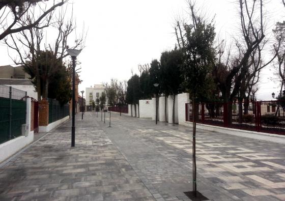 El Ayuntamiento de Carrión termina una importante modernización de sus calles más céntricas, Avda. Castilla y Feria, con obras de pavimentación e infraestructuras