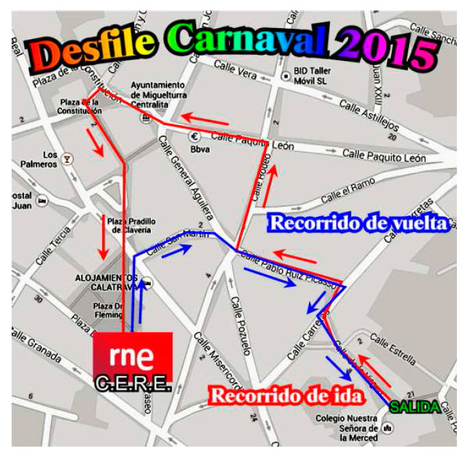 El Colegio Concertado Nuestra Señora de la Merced de Miguelturra celebra el Carnaval 2015 durante estas fechas