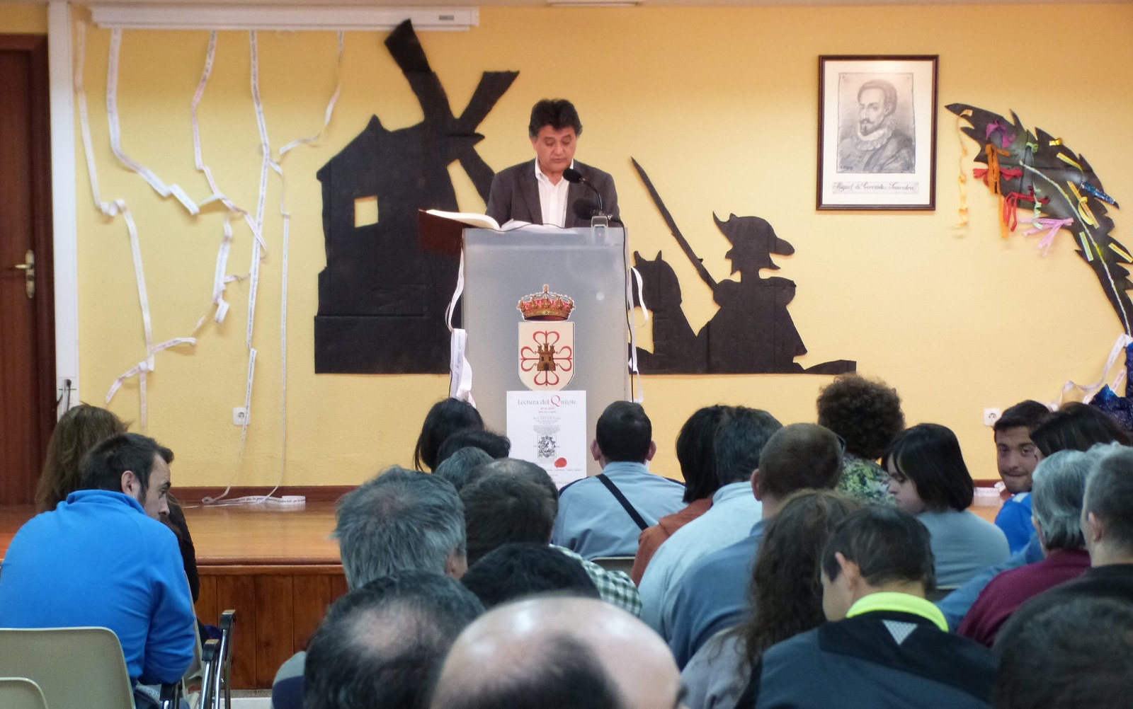 El alcalde y la concejal de Cultura inician la lectura pública de la segunda parte de ‘El Quijote’