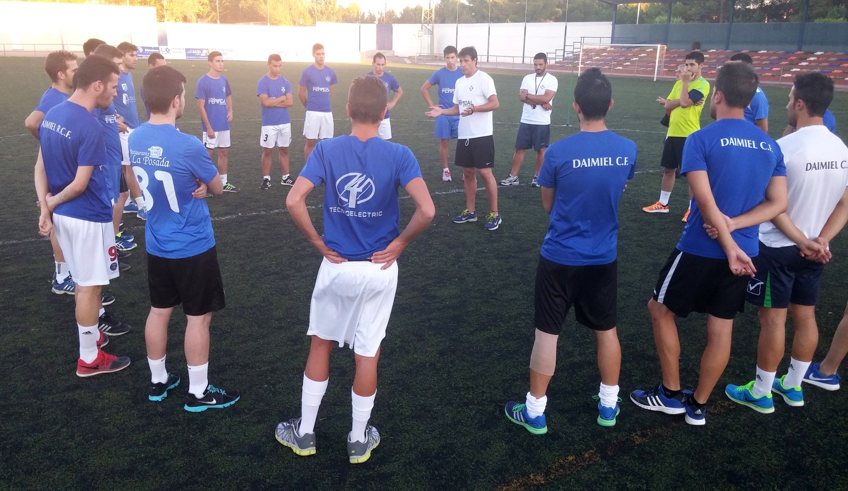 El Daimiel RCF comenzó este lunes su pretemporada