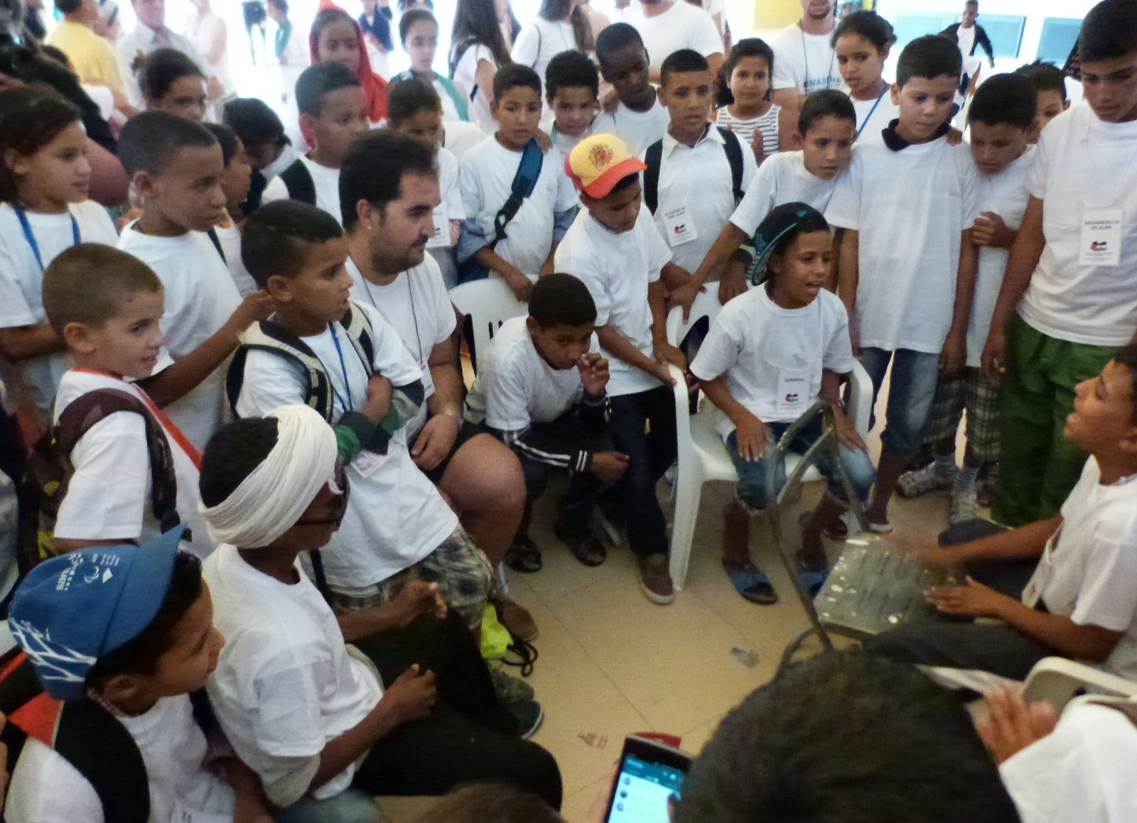 Daimiel recibió este fin de semana a los 360 niños saharauis que pasarán el verano en Castilla-La Mancha