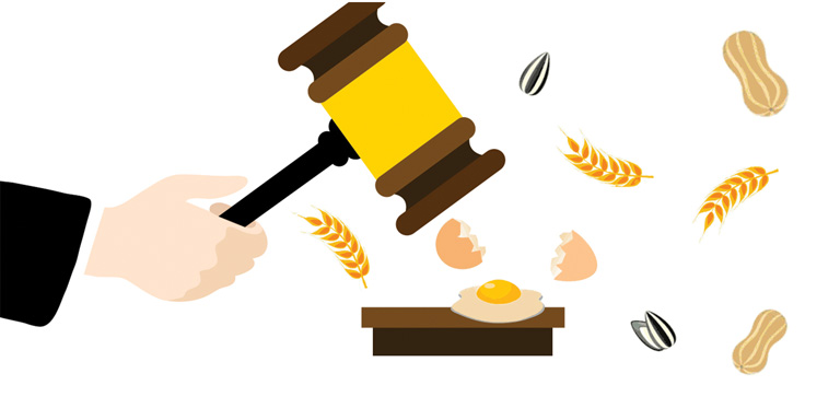Legislación para alergias e intolerancias