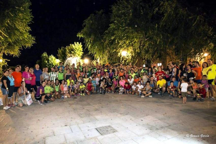 Más de 200 participantes acudieron a la » Quedada Nocturna » solidaria celebrada en Torralba