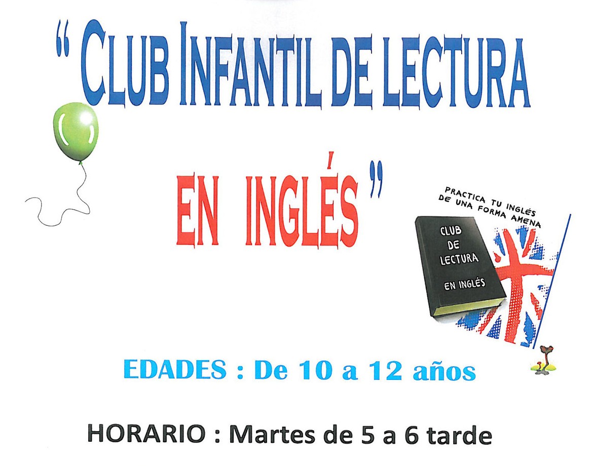 La Biblioteca Municipal de Miguelturra abre el plazo para participar en el «Club infantil de lectura en inglés»
