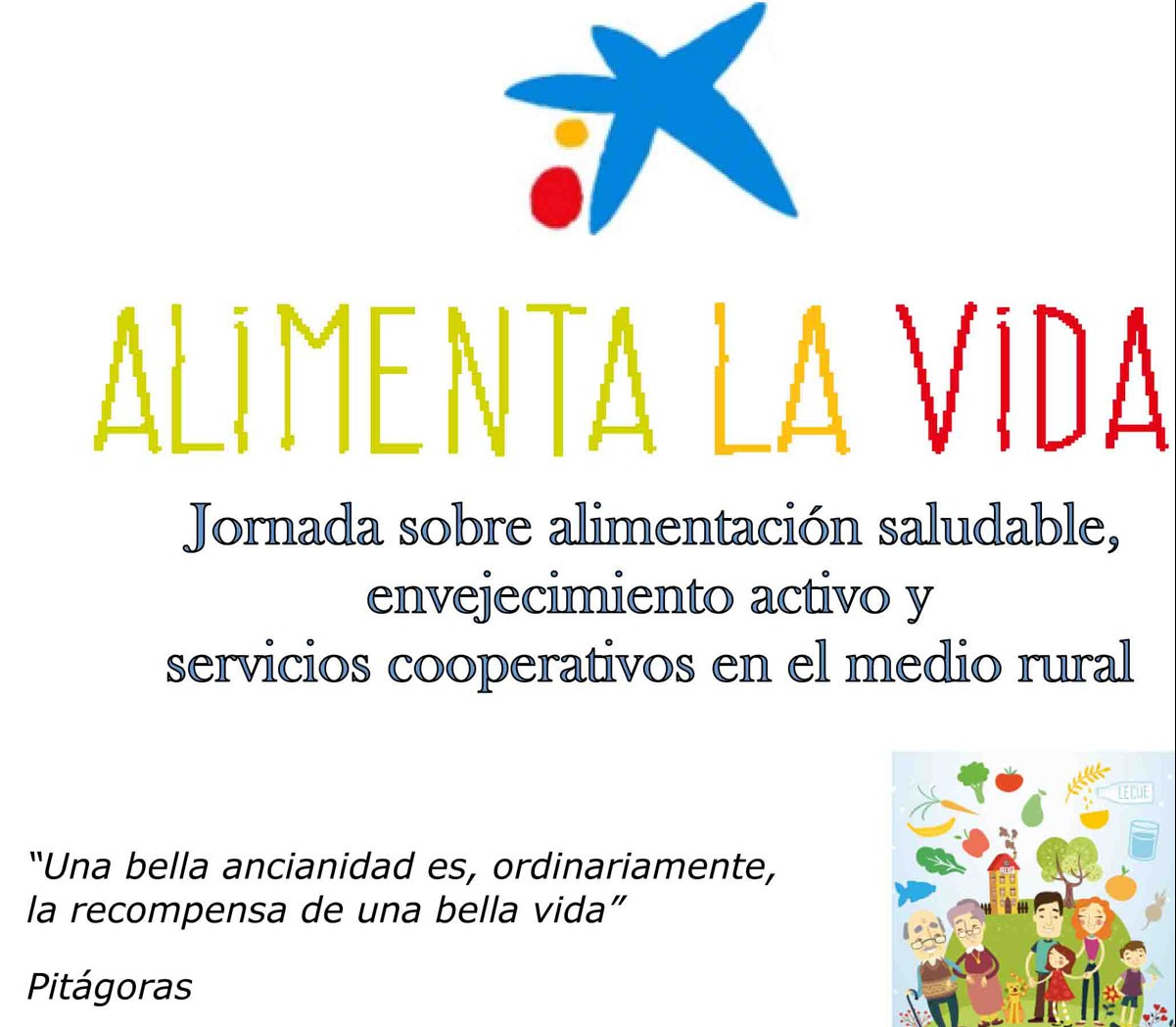 Jornada sobre alimentación saludable, envejecimiento activo y servicios cooperativos en el medio rural