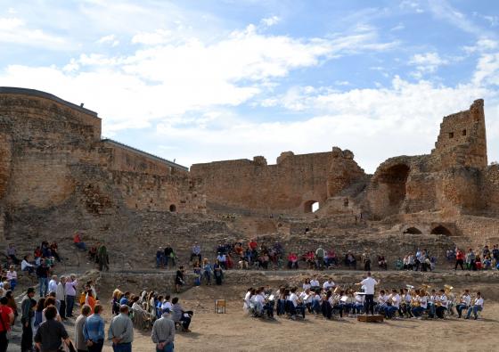 Espectacular concierto en las 17 Jornadas de Calatrava La Vieja