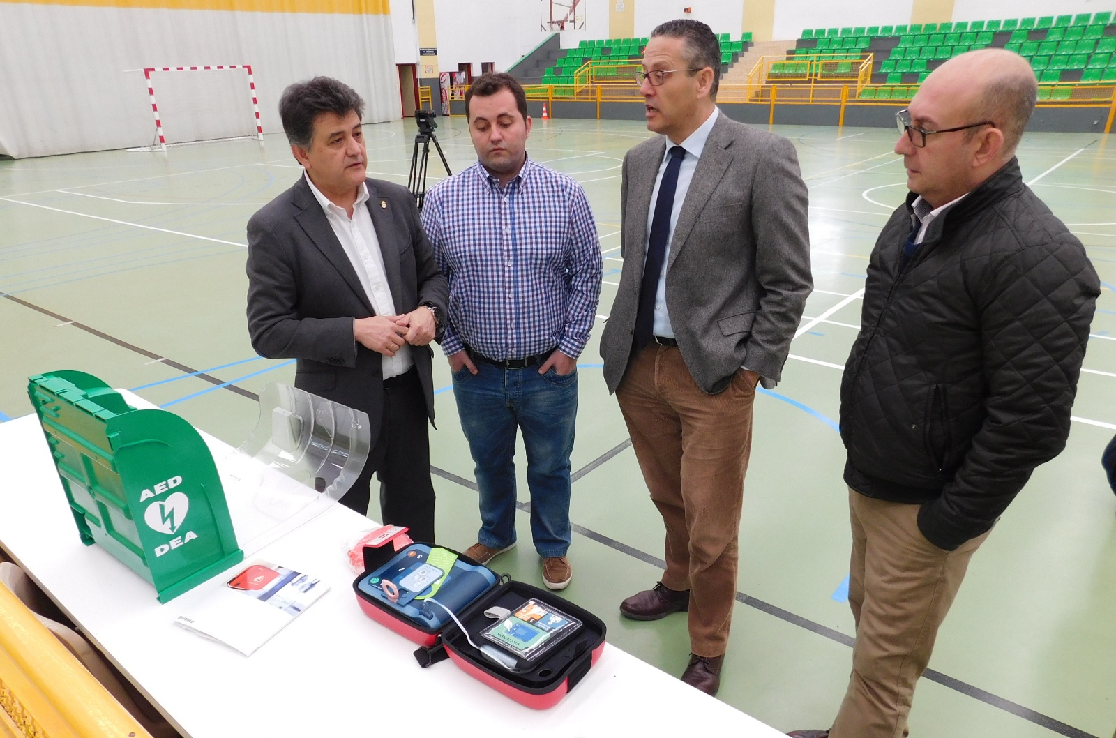 Las instalaciones deportivas daimieleñas ya cuentan con desfibriladores