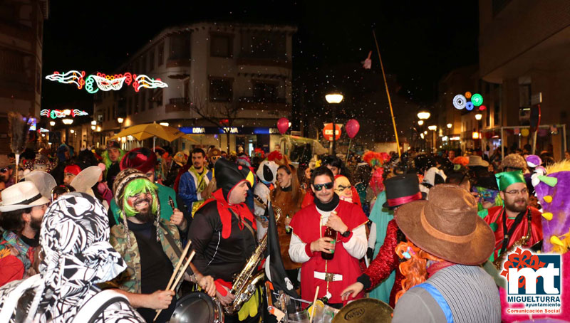 Lunes de Carnaval en Miguelturra con la concentración de las Máscaras Callejeras