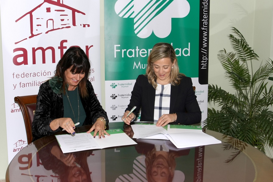 Fraternidad-Muprespa firma un convenio de colaboración con Amfar