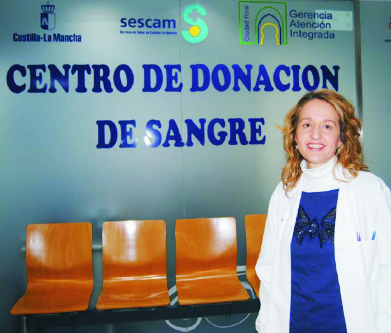 Elena Madrigal. Coordinadora de la Red de Hemodonación de la región