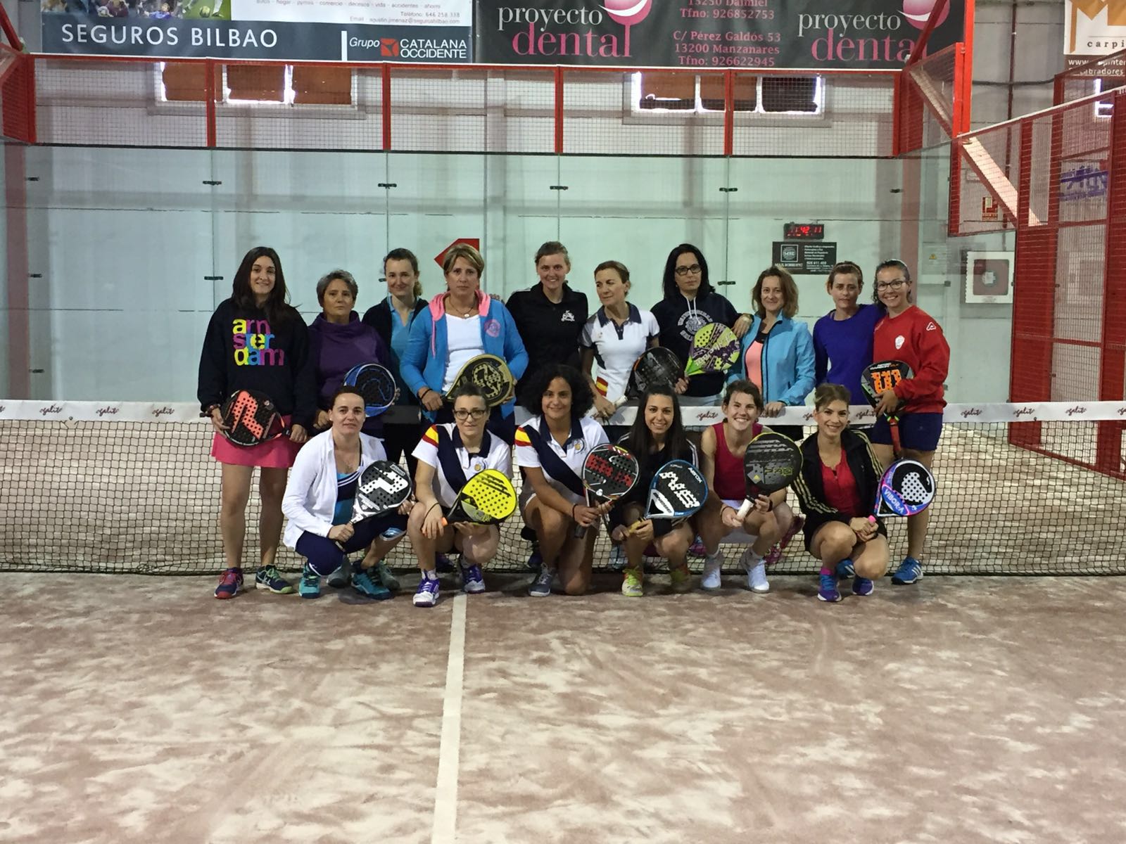 Americano y convivencia en el Club de Padel Membrilla-Manzanares