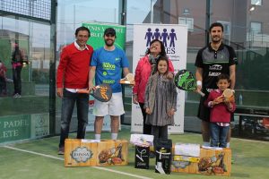 Torneo de pádel en favor de APAFES - Ganadores masculino