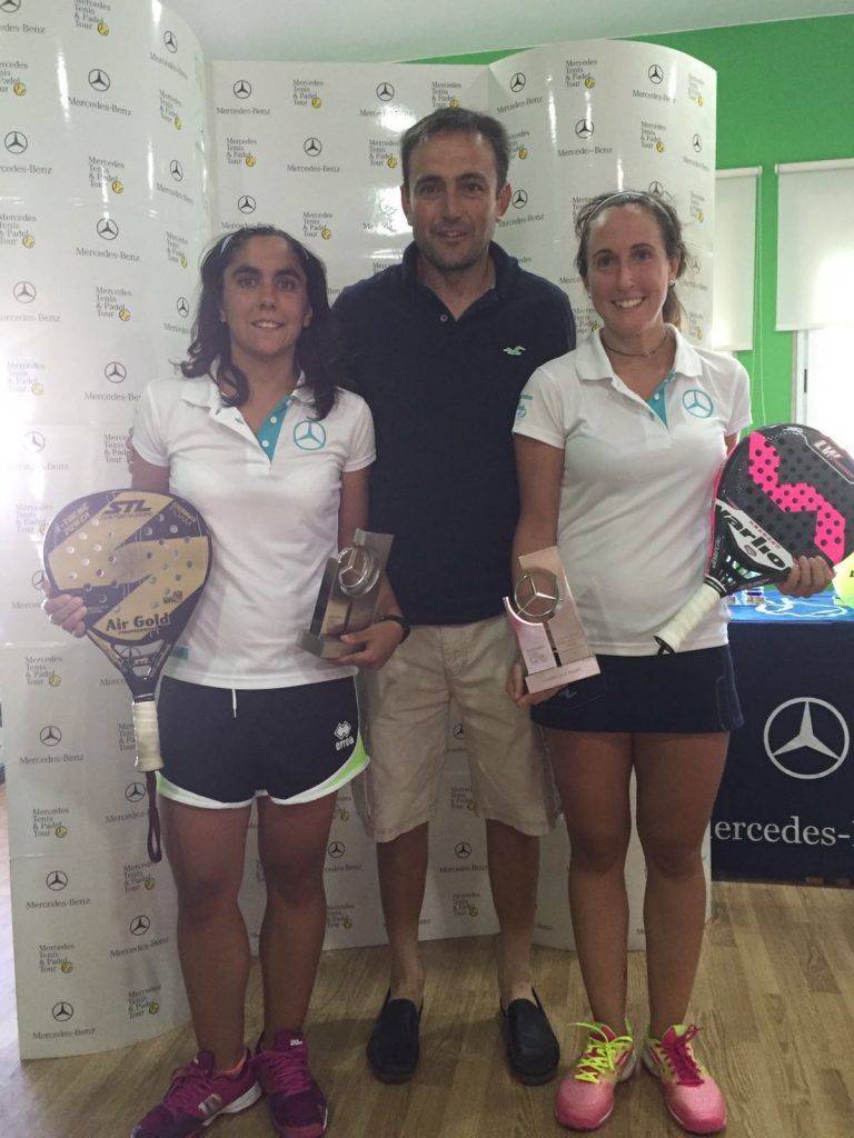Campeonas del Torneo Autotrak de Pádel