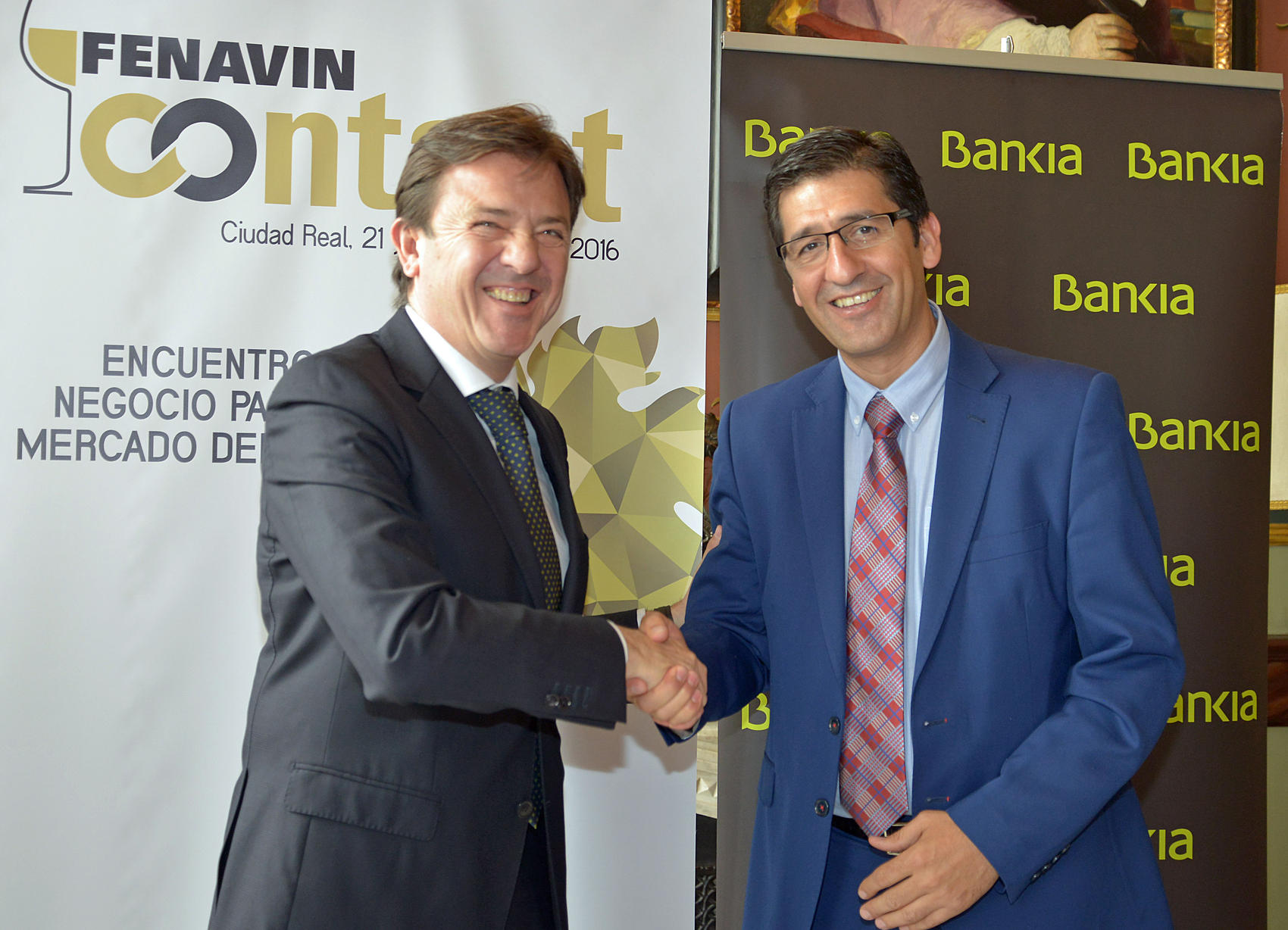 Convenio de Bankia con la Diputación para Fenavin Contact