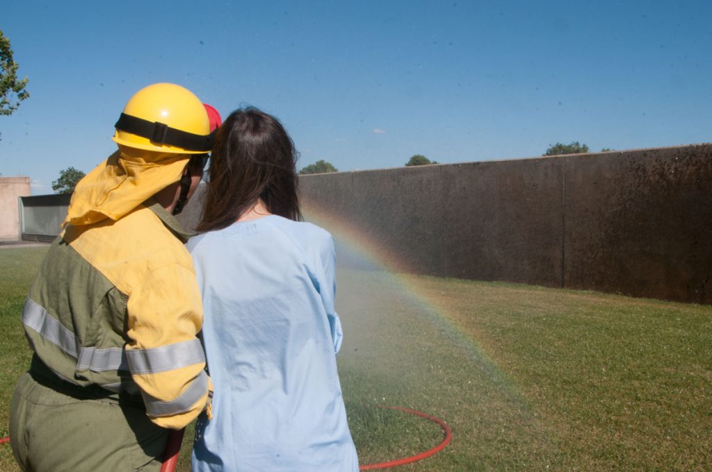 La ONG "Sonrisas" y los cuerpos de seguridad y emergencia