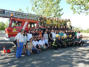 La ONG "Sonrisas" y los cuerpos de seguridad y emergencia