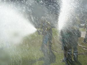 La ONG "Sonrisas" y los cuerpos de seguridad y emergencia