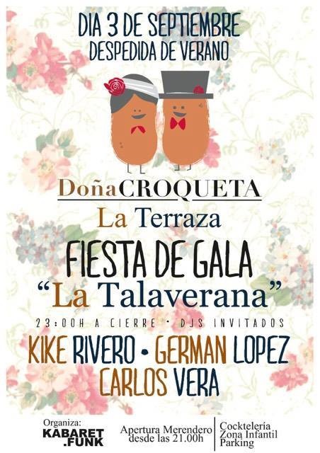 CARTEL DE DOÑA CROQUETA