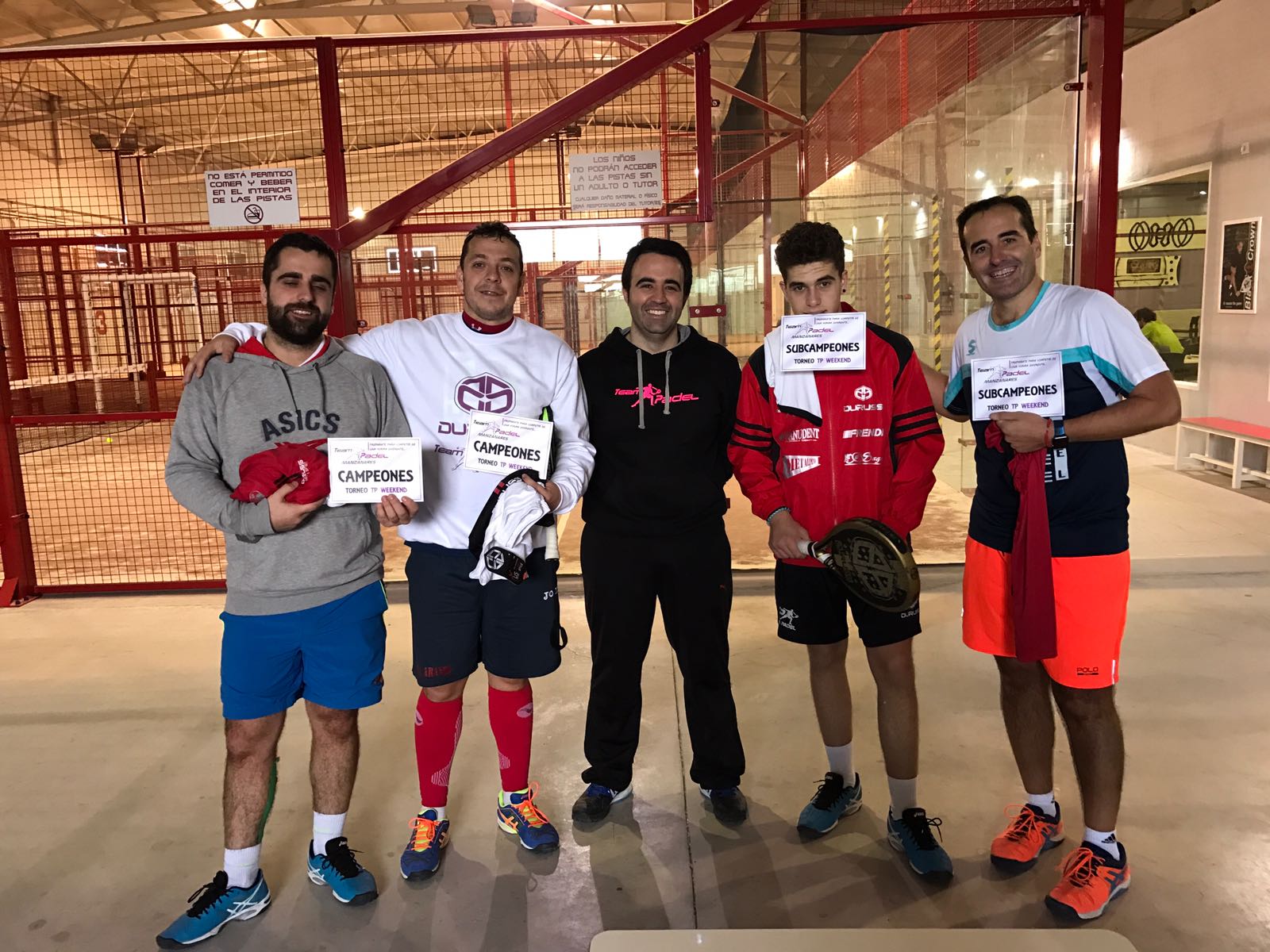 Torneo de pádel TP WEEKEND 01