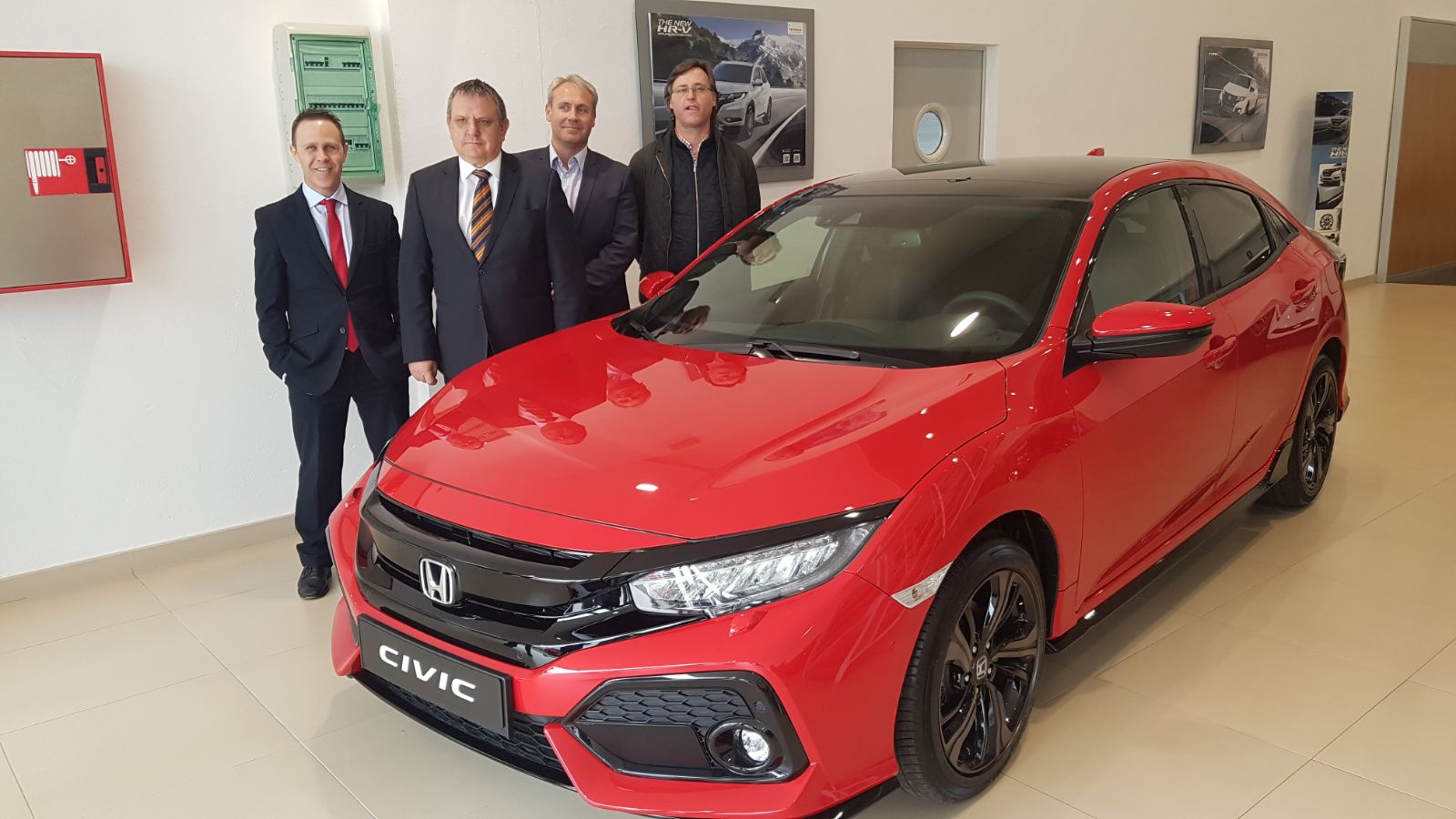 Agritrasa Automoción presentó el Nuevo Honda Civic 5 puertas