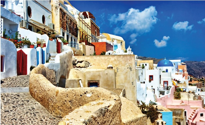 Creta, el azul y el blanco