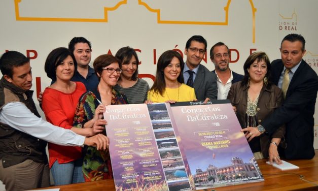 Diana Navarro inaugura en Ciudad Real los “Conciertos en la Naturaleza” organizados por la Diputación