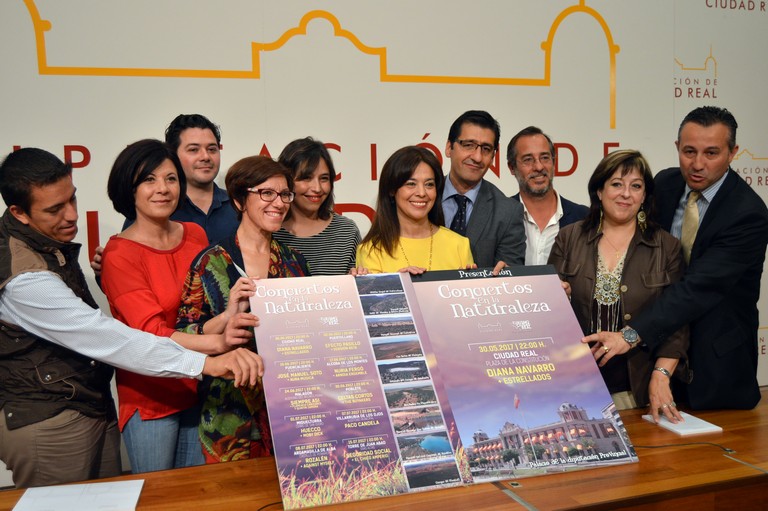 Diana Navarro inaugura en Ciudad Real los “Conciertos en la Naturaleza” organizados por la Diputación