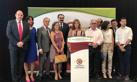 La alcaldesa de Torralba de Calatrava inaugura un nuevo almacén farmacéutico