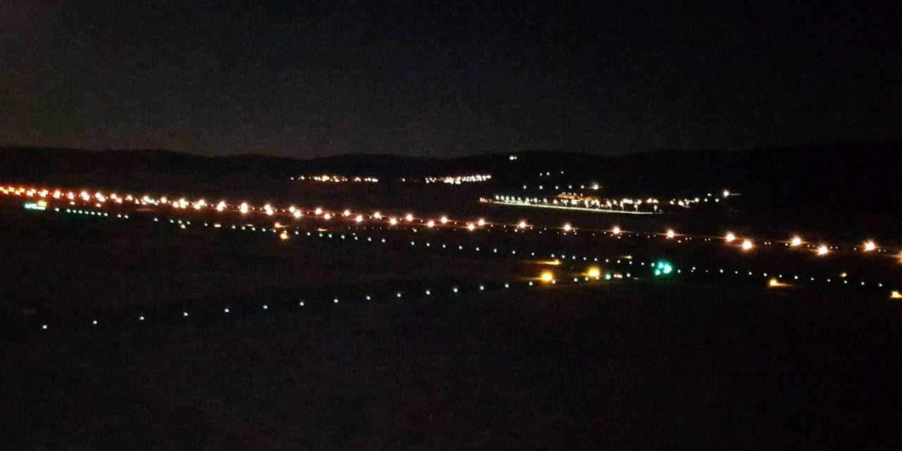 El aeropuerto de Ciudad Real revisa las luces de pista para que estén operativas tras el periodo de inactividad