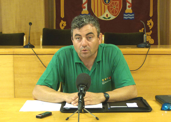 El concejal de Agricultura confirma que en el campo daimieleño hay “mucha preocupación” por la sequía