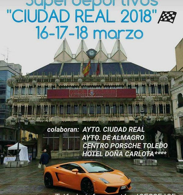 Ciudad Real acoge este fin de semana una Reunión Nacional de Superdeportivos