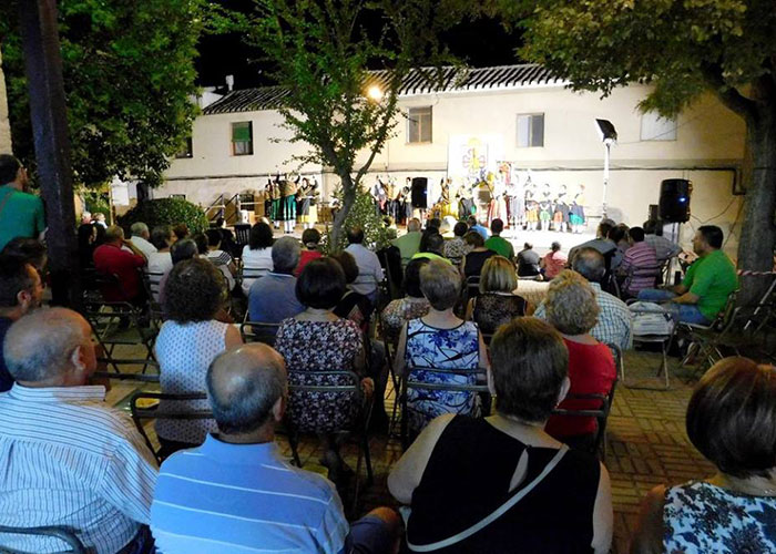El barrio de San Roque celebra sus fiestas en la víspera de la Asunción de la Virgen
