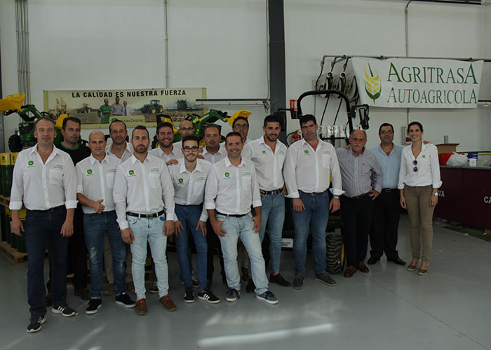 Jornada de puertas abiertas de Agritrasa Autoagrícola en Torredonjimeno (Jaén)