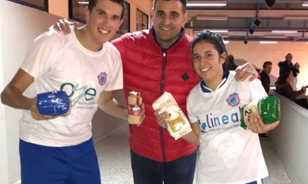 Apoyo del Club Baloncesto Ciudad Real al Banco de Alimentos en su doble jornada en el Felipe