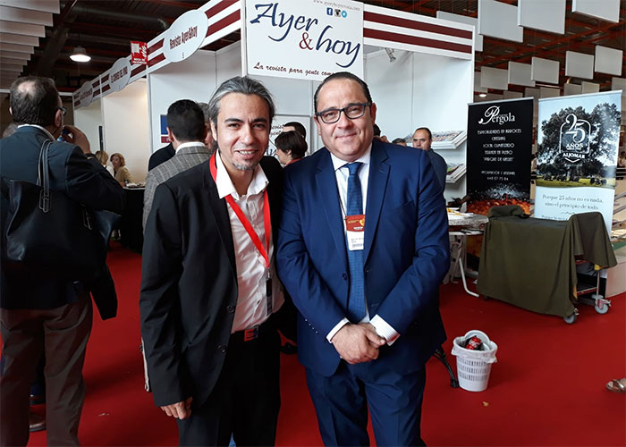 Numerosos invitados en el stand de Ayeryhoy de Fenavin 2019, la edición más ambiciosa de su historia
