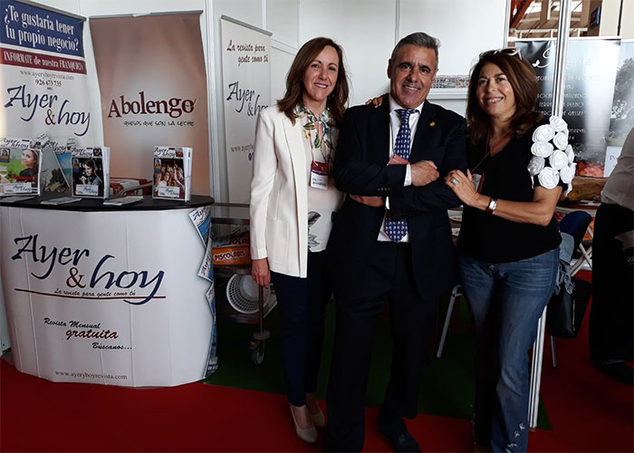 Numerosos invitados en el stand de Ayeryhoy de Fenavin 2019, la edición más ambiciosa de su historia