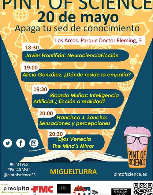 El Festival «Apaga tu sed de conocimiento: Pint of Science» el 20 de mayo en Miguelturra