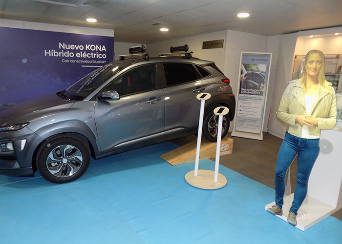 Hijos de Dionisio Grande presentó en sus instalaciones el nuevo Hyundai Kona HEV