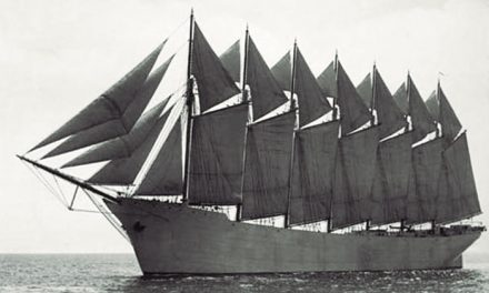 El mayor barco de vela jamás construido