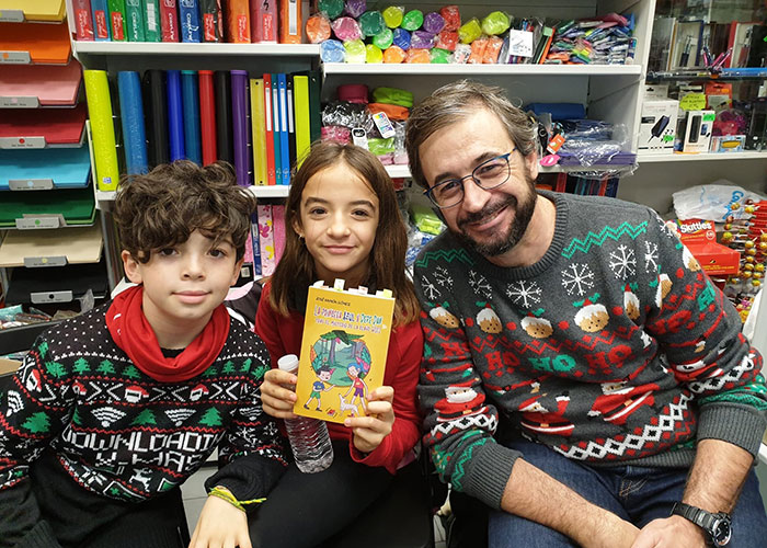 La princesa Azul, Pepe Pan, Don Quijote y Sancho Panza en un exquisito libro escrito por José Ramón Gómez Cabezas