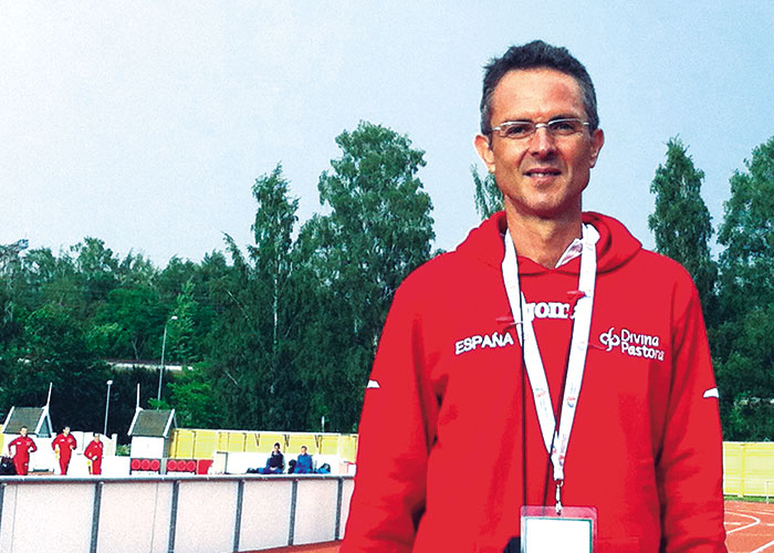 Antonio Serrano Sánchez, exatleta olímpico y entrenador nacional