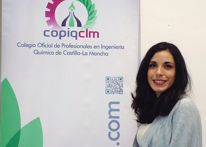Sara Mateo Fernández, Decana del Colegio Oficial de Profesionales en Ingeniería Química de CLM (COPIQCLM)