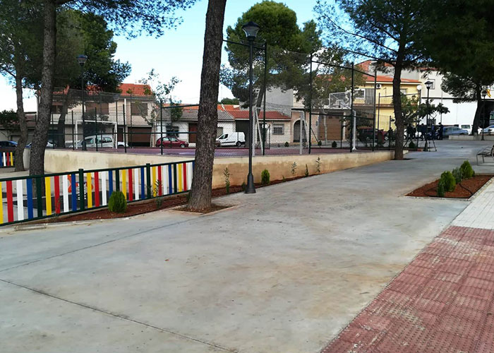 El alcalde de Bolaños inaugura el nuevo Parque García Lorca