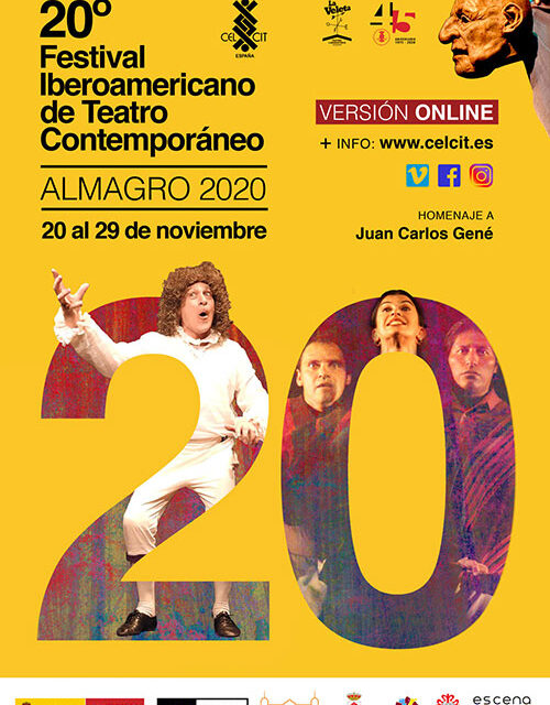 Plataformas virtuales para la exhibición de espectáculos, coloquios y actividades especiales en el XX Festival Iberoamericano de Teatro Contemporáneo de Almagro