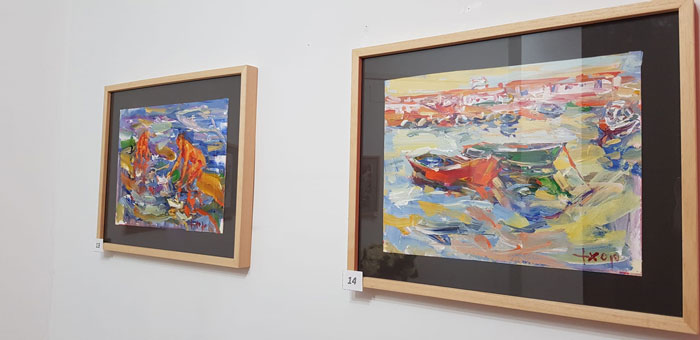 Ya puede visitarse la exposición de pintura “Entre Papeles” en Artecasa