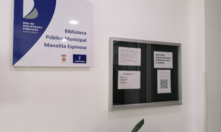 Un código QR muestra las novedades literarias de la Biblioteca Municipal de Almagro